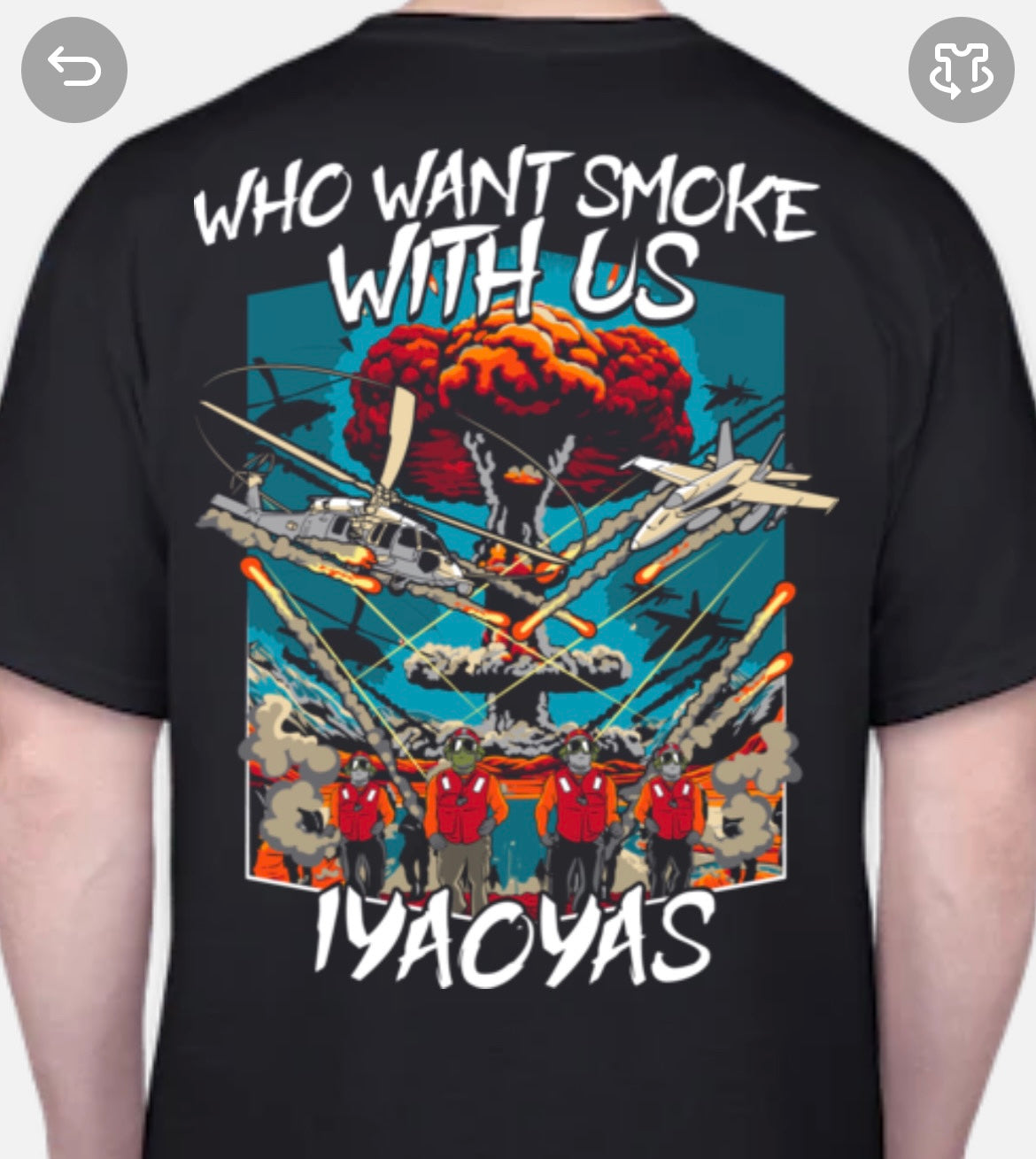 PRE-ORDER FOR 10/15 RESTOCK - Who Want Smoke T-Shirt