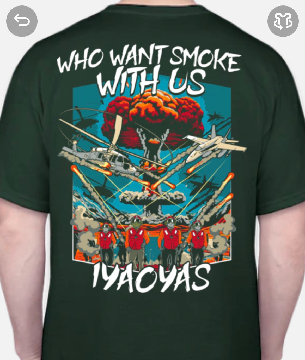 PRE-ORDER FOR 10/15 RESTOCK - Who Want Smoke T-Shirt